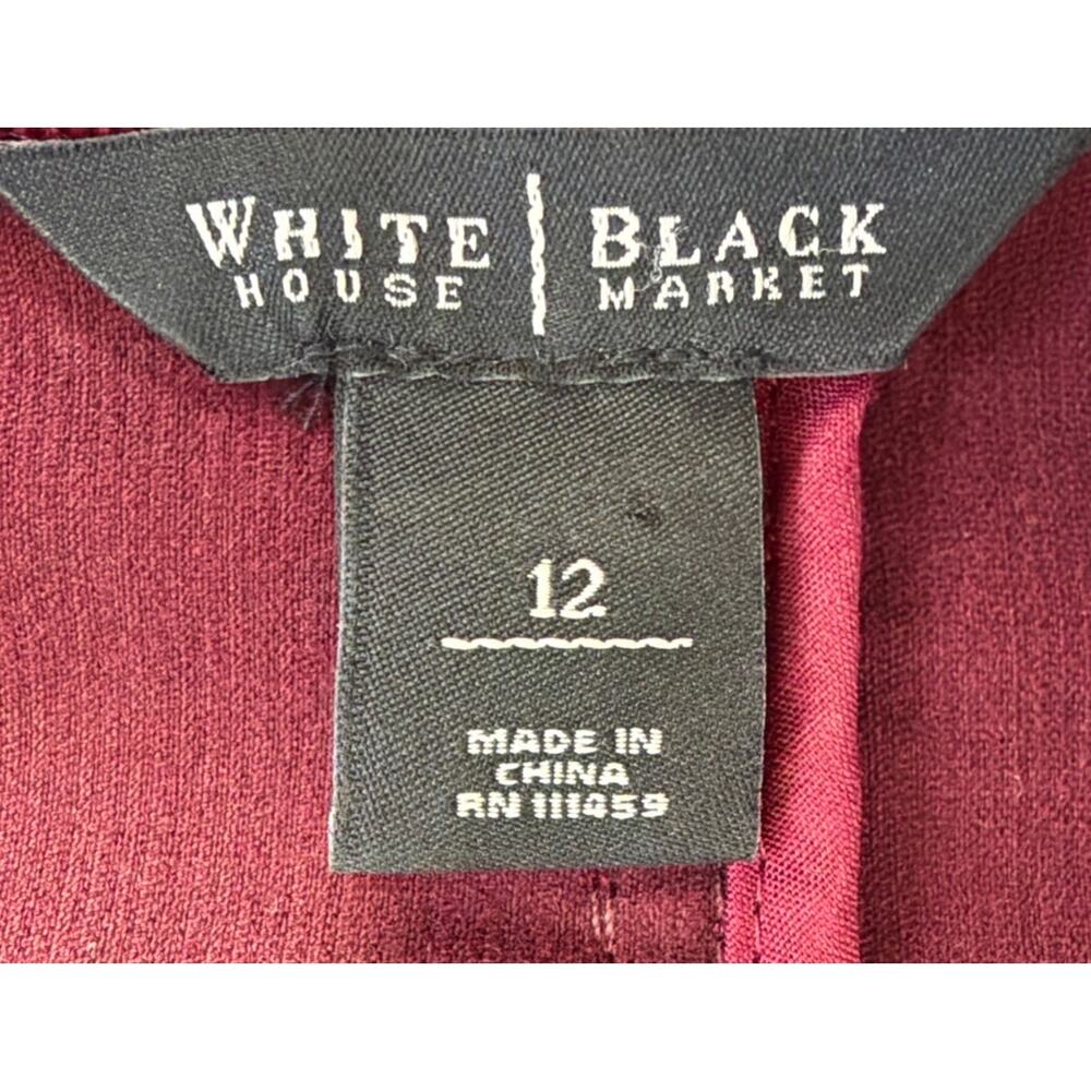 Womens 12 White house Black Market Corduroy Blazer Jacket with Silver buttons - Picture 3 of 6